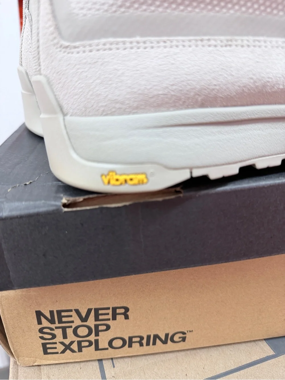 The North Face Stone Gray Waterproof High-Top Hiking Sneakers